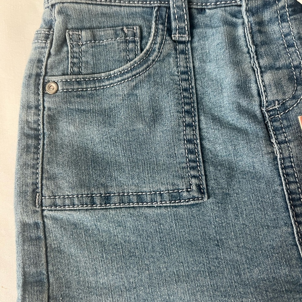 Squeeze Girl’s Cute Denim Summer Skorts Size 6, NWT - Picture 2 of 9